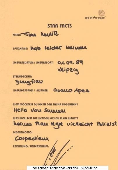 aici punem poze k scrisul lui tom :nebun:  :nebun: scrie mumos?? :nebun: scrisul lui